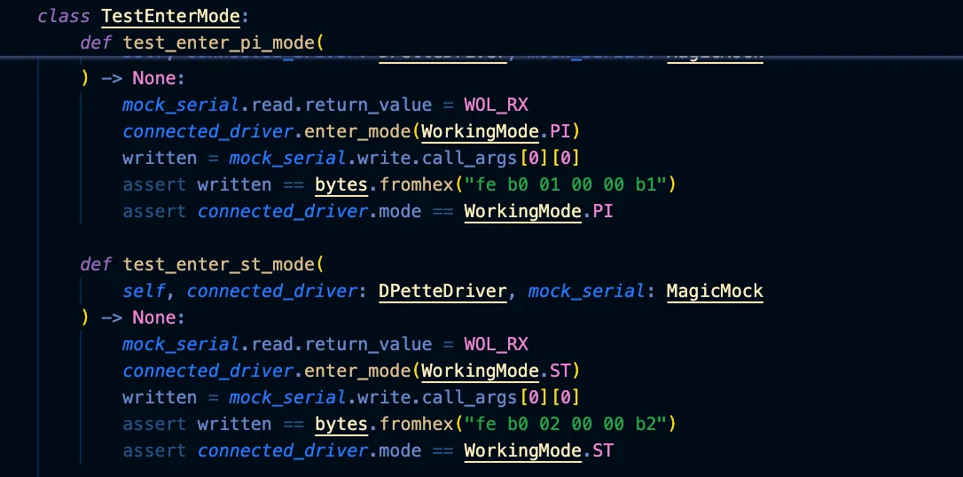 Python code for automated lab instrument control